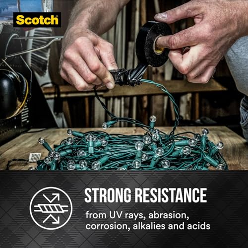 Scotch 3M Super 33+ Vinyl Electrical Tape.75-Inch by 66-Feet, 10-Pack