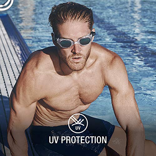 Speedo Unisex Swim Goggles Hydrospex Classic - color: Smoke Ice