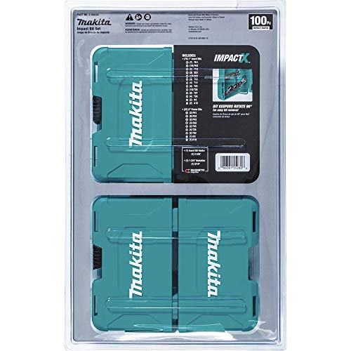 Makita E-00038 Impactx 100 Pc. Driver Bit Set