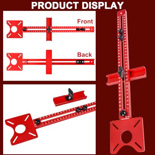 4 in 1 Router Circle Cutting Jig for Cutting Large Circles, Aluminum Alloy