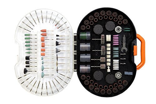 WEN 230327A 327-Piece Rotary Tool Accessory Kit with Carrying Case - size: 327 Pieces