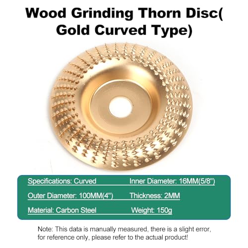 Wood Sanding Disc, Angle Grinder Polishing Pad - style: Curved Type