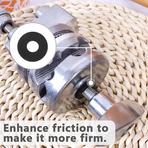240 Pcs Rubber Washers Assortment Kit, 12/16/18/20/25/30 mm Black Rubber Gasket, Vibration Absorbing Sealing Washer for Bolts Faucets Screws Garden Hose Shower Head (6 Sizes)