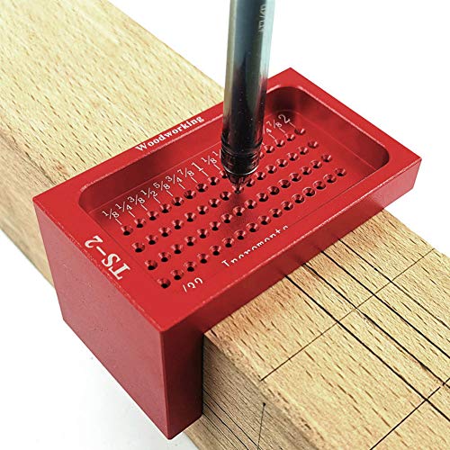 TS 2 Woodworking Ruler, Cross Calibration Ruler, Saddle Square Marking Gauge Woodworking T Type Scribing Marking Gauge Linear Measurement Tool