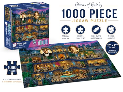 Adult Jigsaw Puzzle Ghosts of Gatsby 1000 Piece - color: Ghosts of Gatsby