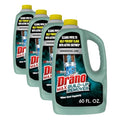 Drano Max Build Up Remover Drain Cleaner, Enzymes & Probiotics Prevents Clogs & Remove Odor-Causing Buildup, Safe for Septic, Toilets & Pipes in Bathroom Drains & Kitchen Sinks, Commercial Line, 60 oz - size: 60 oz (Pack of 4)