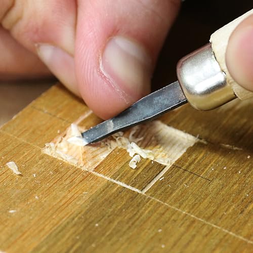 KAKURI Japanese Wood Carving Tool Set for Beginners 7-Piece - size: 7 Pcs
