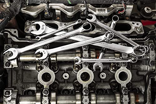 GEARWRENCH 28 Piece Combination Wrench Set, 6 Point, SAE & Metric, 81923 (Pack of 2) - size: SAE/Metric (Pack of 2)