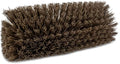 SPARTA Multi-Level Tile Scrub Brush 12" Wide Brush Head, Heavy-Duty Tile Cleaning Brush with End Bristles for Commercial Tiles, Tubs and Floor, Plastic, 12 Inches, Brown - color: Brown