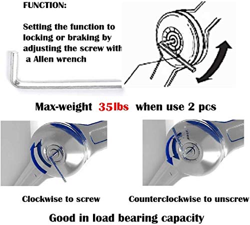 [4-Pack] Heavy Duty Lid Stay Hinges QBOSO Folding Lid Support Hinge,Perfect for Cabinet,Closet,Wardrobe or Toy Box 110 Degree Heavy Duty Style - color: Ferrari 4pcs