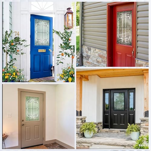 Pushglossy 22 x 36 Entry Door Glass Insert, Low-e, Saratoga - size: 22 x 36, style: Saratoga