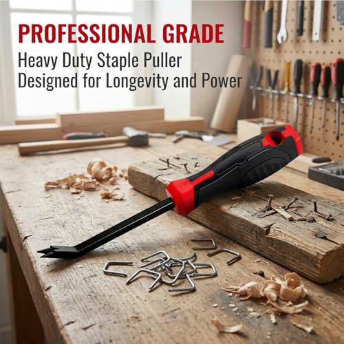 Upholstery Staple Remover, Heavy Duty Staple Puller Tool