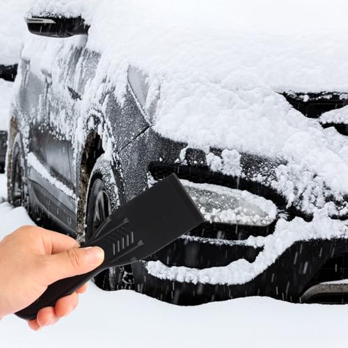 40 Pcs Plastic Putty Knife 2" Black Flexible Putty Knife Scraper Plastic Flexible Paint Scraper Tool for Spackling Repairing Walls Pasting Plaster Removing Wallpaper Applying Mud