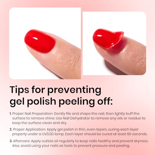 Beetles Red Gel Nail Polish Set 3Pcs 15ml – Cherry Red Soak Off UV/LED Gel - color: B-Red-3