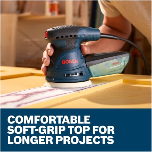 BOSCH ROS20VSC Palm Sander, Variable Speed Random Orbital Sander - style: Industrial