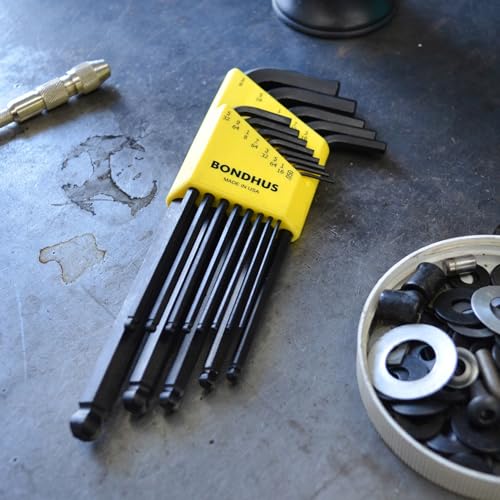 Bondhus 10937 Set of 13 Balldriver L-wrenches, sizes .050-3/8-Inch - style: Classic