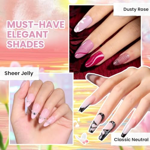 Beetles 110 PCS Gel Nail Polish Set, Fall Gel Polish Kit 100 Colors - color: Infinite Inspiration - 100 Colors (110 Pcs)