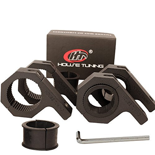 House Tuning Roll Bar Clamp Kit, 1.625" Clamp Mounts for ATVs & UTVs (Pack of 4) - size: 1.625"-Clamp Kit