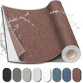 Fabric Repair Tape, Self-Adhesive Couch Patch for Furniture, Cloth - color: Linen Brown, size: 17X158 Inch