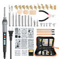 HANDSKIT 51PCS Wood Burning Kit, 90W Adjustable 180-480°C Pyrography Pen
