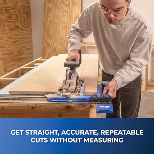 Kreg Rip-Cut + Ionic Drive 4-1/2-Inch Circular Saw Project Kit, 4-1/2-Inch
