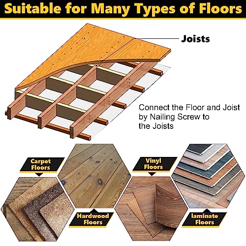 Dreyoo Squeaky Floor Repair Kit with 5 Tools and 50 Screws