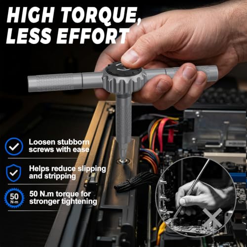 STREBITO Magnetic Screwdriver Set, 67-in-1 Ratcheting Screwdriver Set