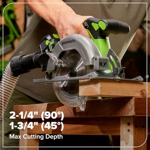 GREENWORKS 24V (5-TOOL) Combo (Drill + Impact Driver + Circular Saw + Multi-Tool + Flashlight), 4.0Ah + 2.0Ah (24,000mAh Power Bank) Batteries, (2) Cables, 65W Rapid Charger - size: 5PCS Combo Kits