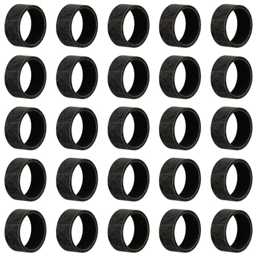 25 Pack 1/2" PEX Copper Crimp Rings - size: 1/2“ × 25pcs