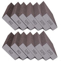12Pcs Sanding Sponge 60/80/120/180/220 Grit Coarse Medium Fine Sanding Blocks for Drywall Metal Wood Washable and Reusable - size: 12PCS-60/80/120/180/220
