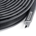 BBTO Weather Stripping Door Window Seal V-Shaped Foam Kerf,90 Feet,Black - color: Black, size: 90 Feet