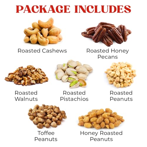 Nuts gift Basket, Mixed Cravings Gourmet Collection - style: Standard Platter