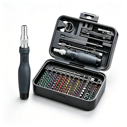 Succulent 132-in-1 Mini Precision Screwdriver Set, Color-Coded Manual Magnetic Tool Set, 132 Repair Accessories for iPhone, Mac, iPad, Tablets, Consoles, Glasses, DIY Electronics Repair,