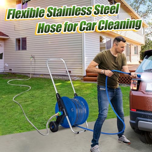 Female to Female Leader Hose for Hoses Reel, 15ft - size: 15ft
