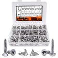Trivd Frol 550PCS Self Tapping Screws Assortment Set 304 Stainless Steel