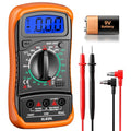 ANENG Digital Multimeter with Case, AC/DC Voltmeter, Ammeter and Ohmmeter - color: Yellow