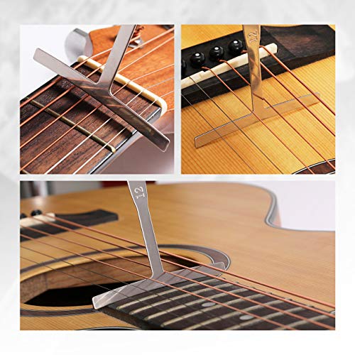 MIFOGE 45Pcs Guitar Repairing Maintenance Tool Kit with Carry Bag
