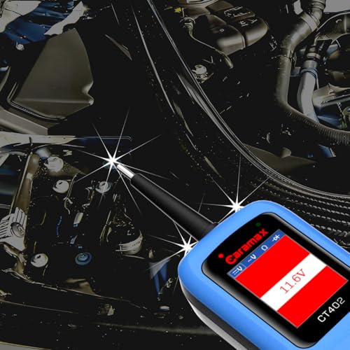 Automotive Power Circuit Probe Tester 12-24V Trailer Light Tester 40FT Cord Resistance&Duty Cycle Digital Multimeter Short&Open Finder Reverse Protection Auto Diode Electrical Diagnostic Kit