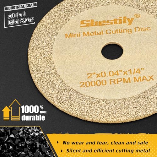 Sbestily 10PC 2 Inch Diamond Cut Off Wheel Drill Metal Cutter Cutting Disc - style: 2 Inch Cutting Wheels 10 Pcs