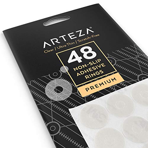 ARTEZA Quilting Rulers Set of 4, Acrylic Square Quilting Rulers for Sewing and Fabric Cutting, 4.5 x 4.5, 6 x 6, 9.5 x 9.5, 12.5 x 12.5 Inch, Dual-Color Grid, 30/45/60 Degree, 48 Non-Slip Rings - size: 4.5 x 4.5, 6 x 6, 9.5 x 9.5, 12.5 x 12.5 in