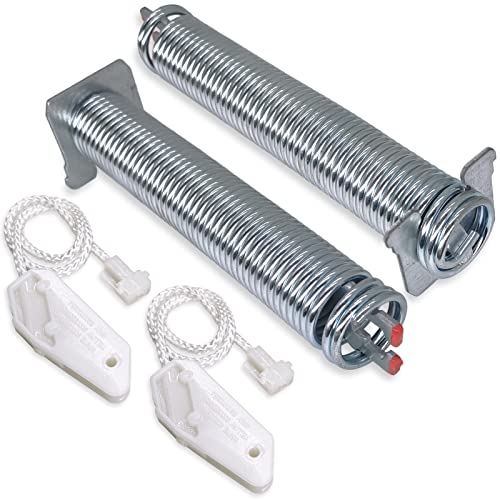 UPGRADED 00754866 Dishwasher Door Spring & Cable Kit - Dishwasher Door Hinge Replacement Parts AP5804978 PS8770519 00623540 00627230 00659339 00751392 3279707