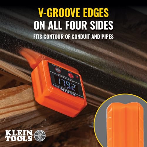 Klein Tools 935DAG Digital Electronic Level and Angle Gauge, Measures 0 - 90 and 0 - 180 Degree Ranges, Measures and Sets Angles - style: Gauge / Level