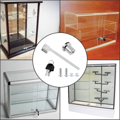 Luomorgo Sliding Glass Door Ratchet Lock, 1 Pc