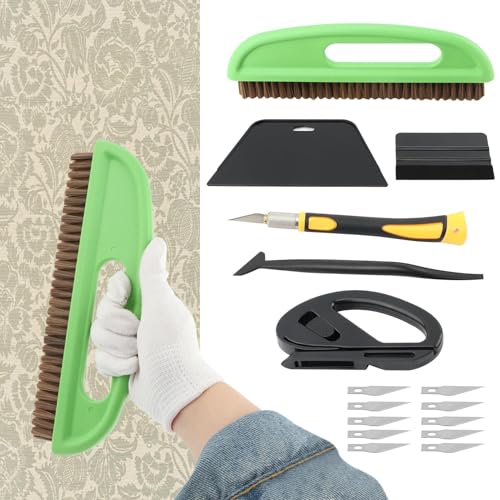 26PCS Wallpaper Smoothing Tool Kit for Peel and Stick Wallpaper Adhesive