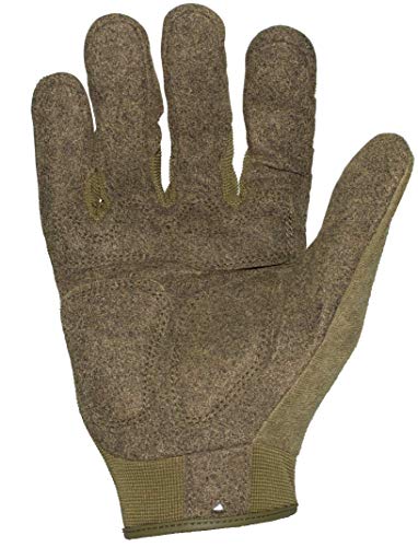 Ironclad Command Tactical Impact, Touch Screen Gloves, TPR Impact Protection, TAA Compliant (1 Pair) IEXT-ICOY-02-S - color: Od Green, size: Small
