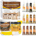 Hupeyna Wood Furniture Repair Kit, 21 Pcs Wood Repair Kit Wood Fillers