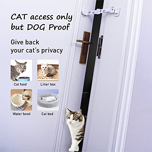 Neobay Adjustable Door Strap and Latch, Keeps Dogs Out of Litter Box - style: Basic 1 Pack