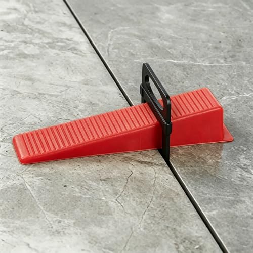 2000 Pcs Tile Leveling System Base Refill Pack, 1/16‘’ Tile Spacer, Suitable for Most Tile Grouting Applications, Easy to Install and Remove - color: 2000 Pcs, size: 1/16"