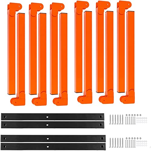Ultrawall Wall Mount Wood Organizer and Lumber Storage Rack with 3-Level - style: 4 PACK