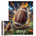 American Football Stadium Jigsaw Puzzle 1000 Pieces for Adults - color: Sports 08